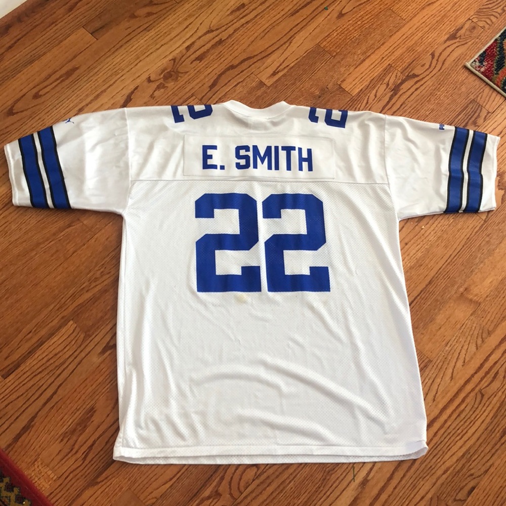 NFL Football Jersey Emmitt Smith Dallas Cowboys Vintage XL Excellent Cond.